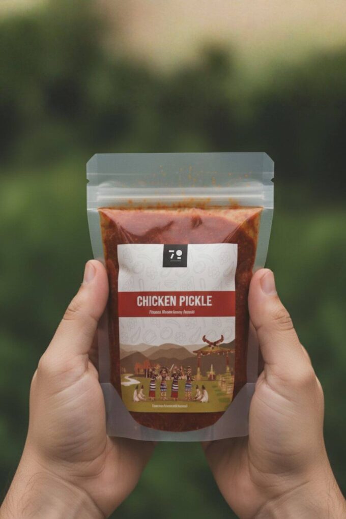 Homemade Chicken Pickle from Northeast