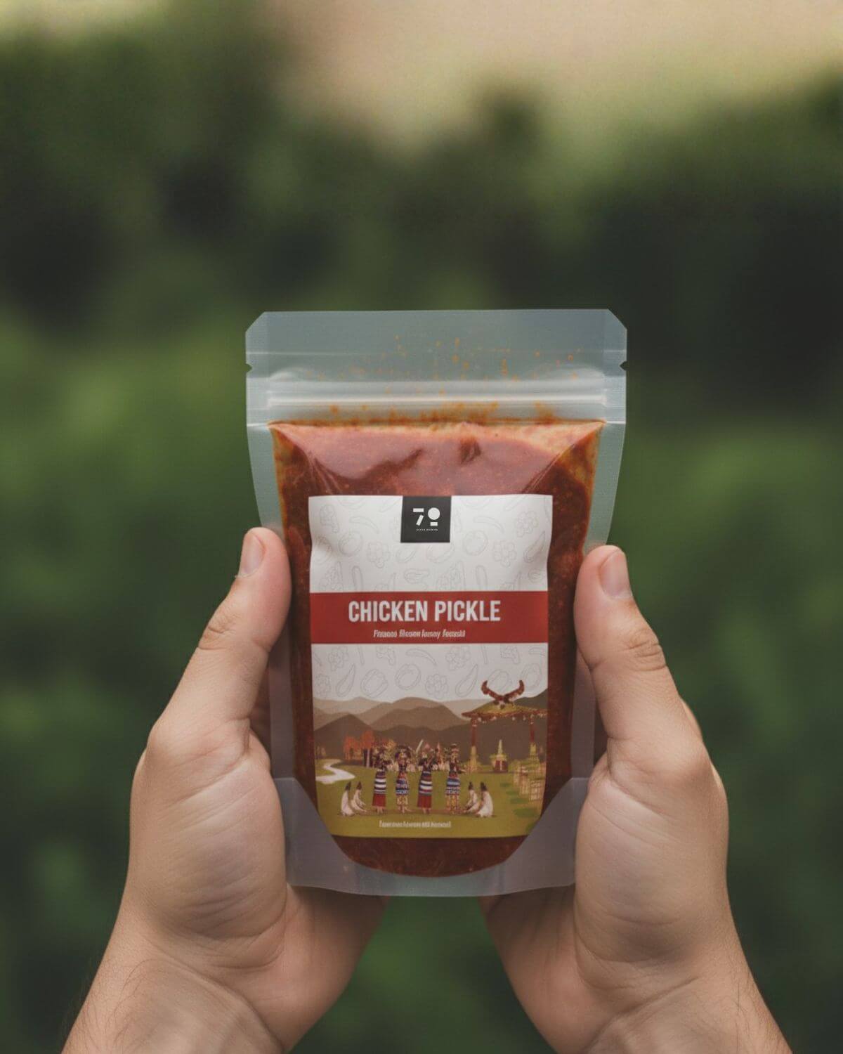 Homemade Chicken Pickle from Northeast