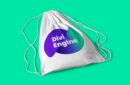 Divi Engine String Bag (Big Logo)